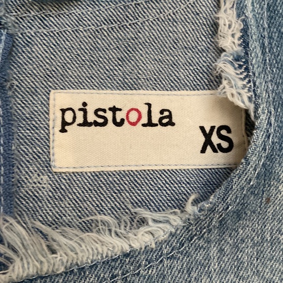 NWT Pistola Denim Top - Picture 4 of 6